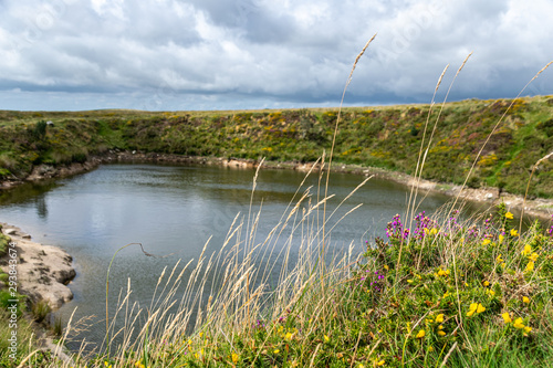Crazywell Pool created by tin miner excavations near Princetown, Dartmoor, Devon © Anders93