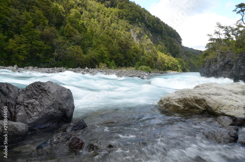 rushing river