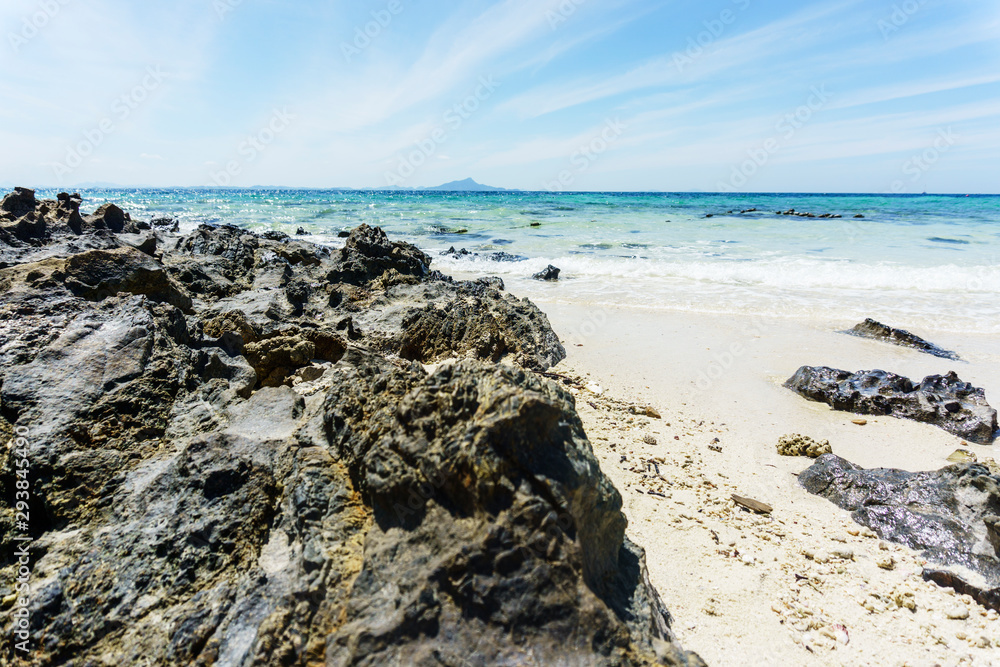 stone beach and sea stone beach and sea
