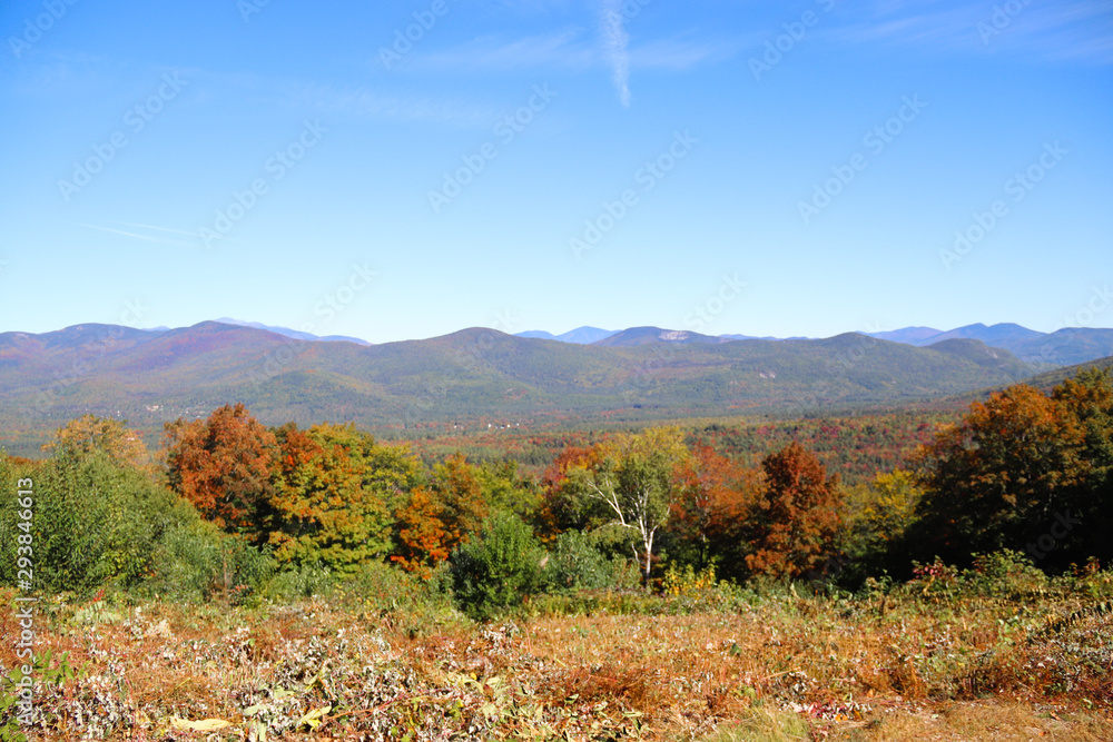 White Mountains New Hampshire Fall Foliage