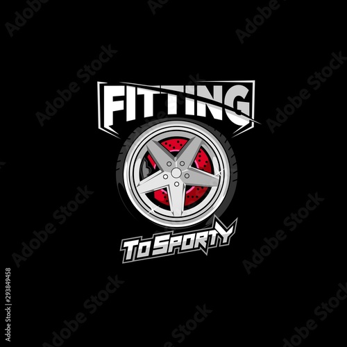fitting rims to sport car 