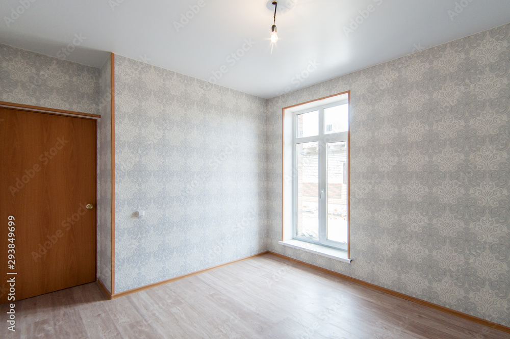 Obraz premium Russia, Moscow- May 05, 2018: interior room apartment. standard repair decoration in townhouse