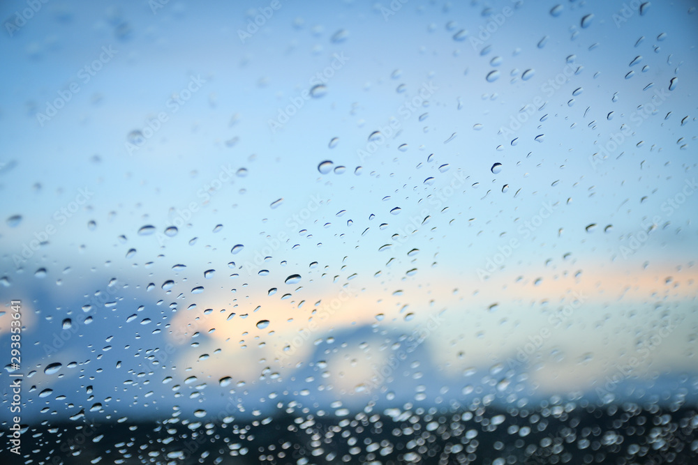 abstract drops glass background / texture fog rain, seasonal background, clear glass with water abstract drops glass background / texture fog rain, seasonal background, clear glass with water