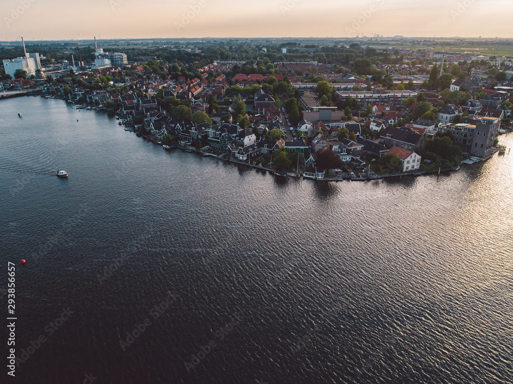 Naklejka premium Netherlands landscape