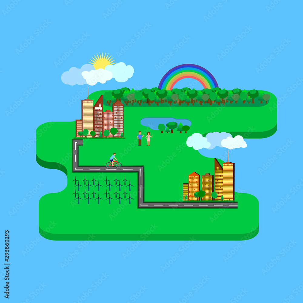 Ecology Infographics design elements. Vector illustration. Ecology Infographics design elements. Vector illustration.