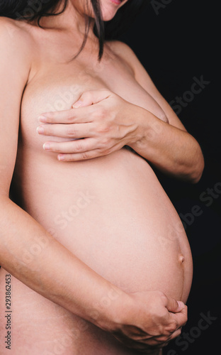 Wallpaper Mural Anonymous detail of pregnant woman Torontodigital.ca