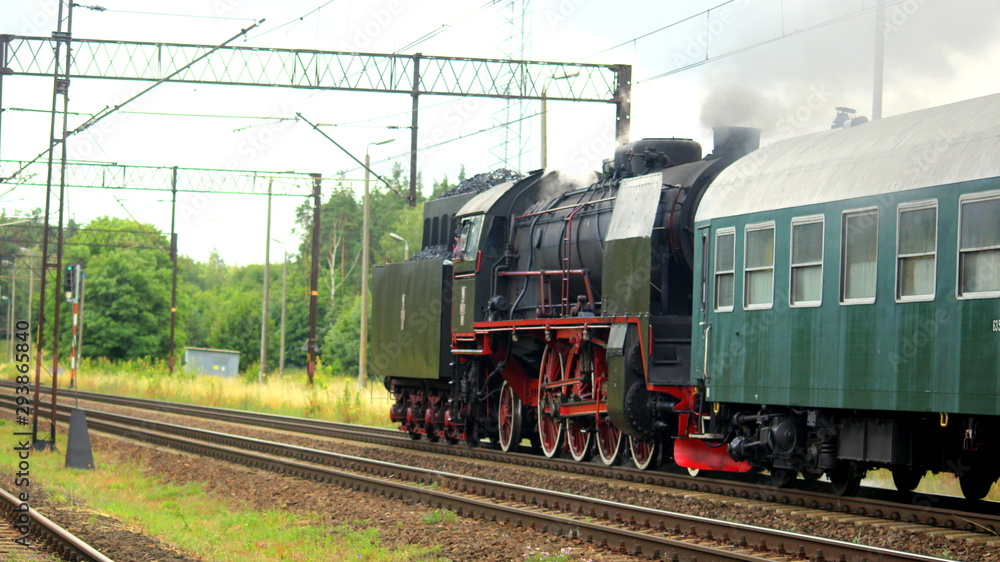 Obraz premium parowóz