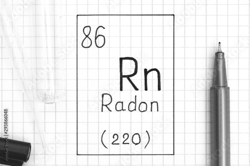 Cuadro en lienzo The Periodic table of elements