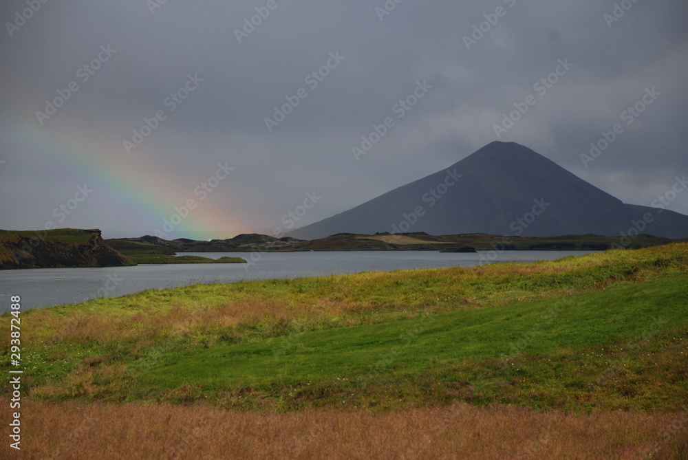 rainbow in Iceland