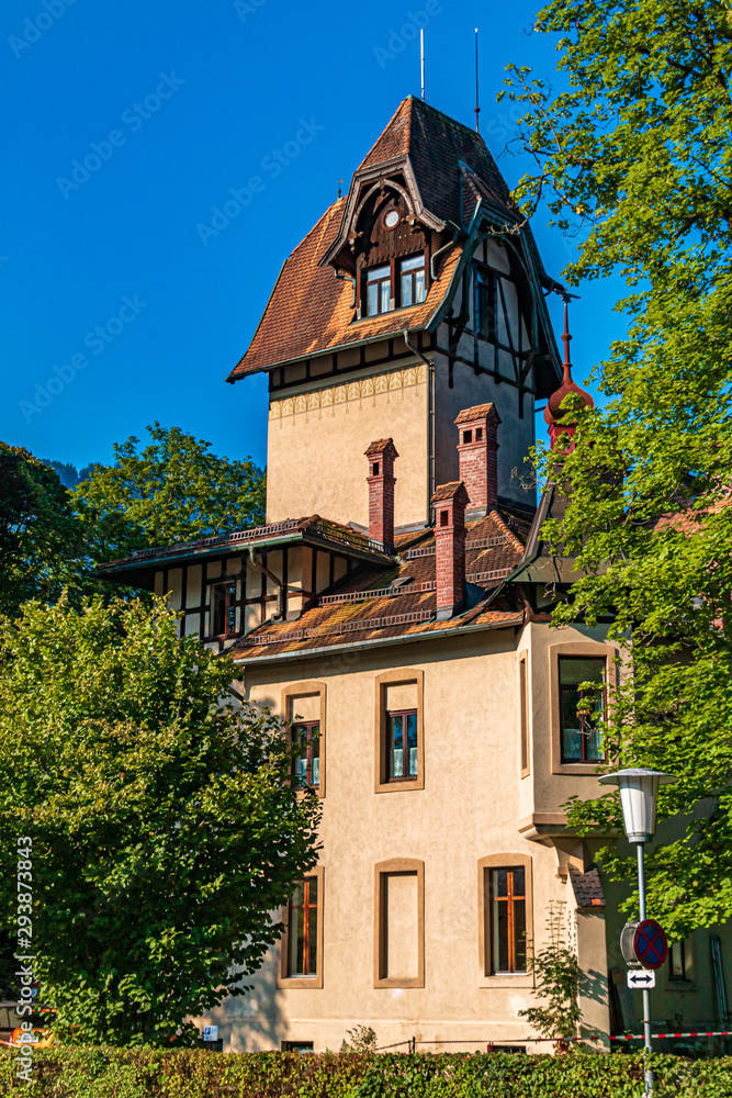 Obraz premium Beautiful building at Kitzbühel, Tyrol, Austria