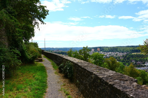 Mauerreste auf der Burgruine Hohennagold im Schwarzwald photo