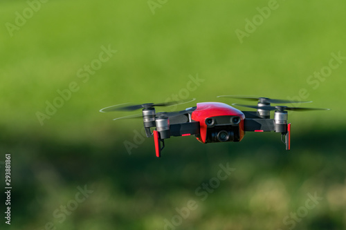 a drone in flight