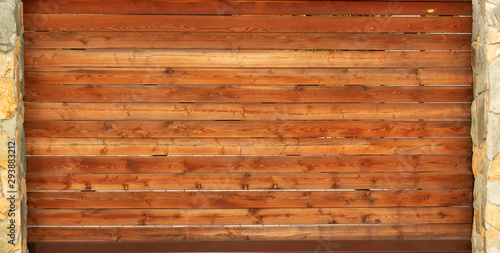 Wooden fence background