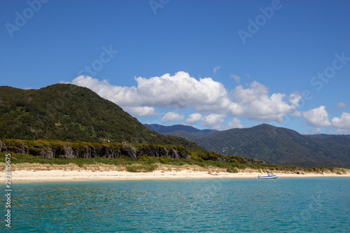 beach at Abel tasman national park, New Zealand