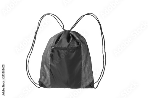 black bag isolated on white background