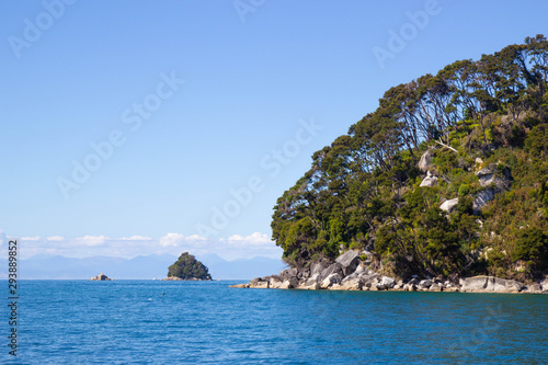 view of Abel Tasman National park, New Zealand © Tomtsya