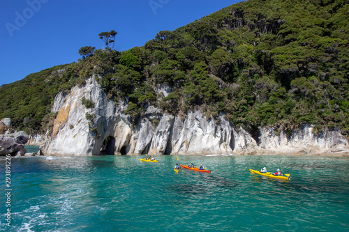 view of Abel Tasman National park, New Zealand