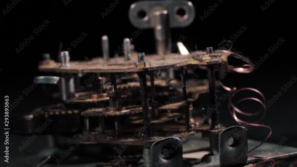 Mechanism Old Fashioned Alarm Clock