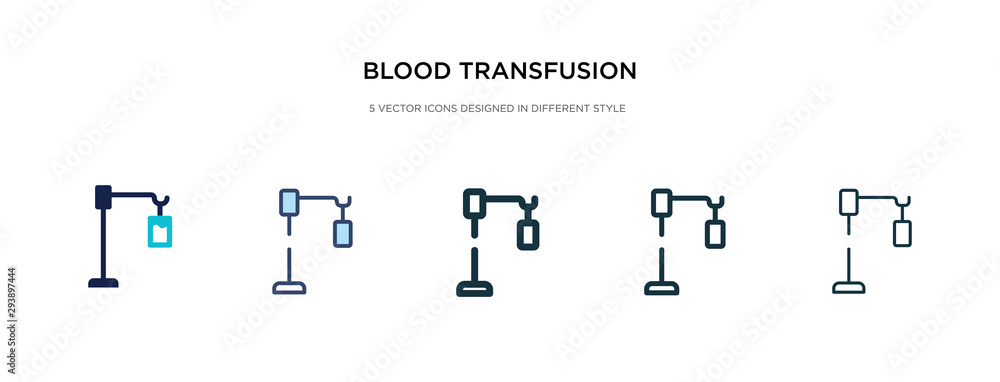 blood transfusion icon in different style vector illustration. two colored and black blood transfusion vector icons designed in filled, outline, line and stroke style can be used for web, mobile, ui blood transfusion icon in different style vector illustration. two colored and black blood transfusion vector icons designed in filled, outline, line and stroke style can be used for web, mobile, ui