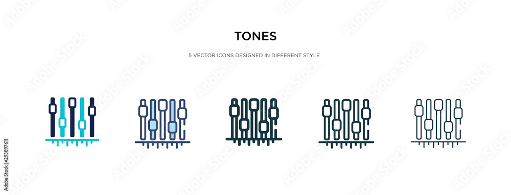 tones icon in different style vector illustration. two colored and black tones vector icons designed in filled, outline, line and stroke style can be used for web, mobile, ui