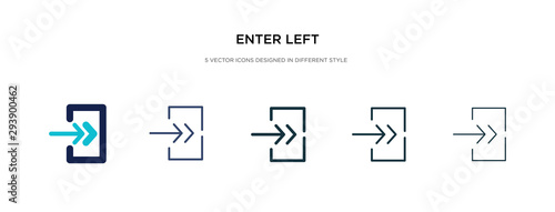 enter left icon in different style vector illustration. two colored and black enter left vector icons designed in filled, outline, line and stroke style can be used for web, mobile, ui Free Download enter left icon in different style vector illustration. two colored and black enter left vector icons designed in filled, outline, line and stroke style can be used for web, mobile, ui - GFXLoad
