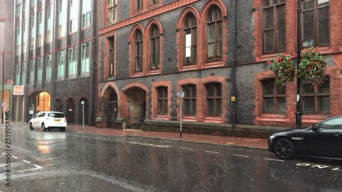 very heavy rain in England