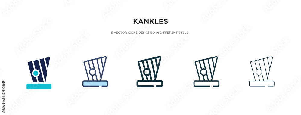 kankles icon in different style vector illustration. two colored and black kankles vector icons designed in filled, outline, line and stroke style can be used for web, mobile, ui kankles icon in different style vector illustration. two colored and black kankles vector icons designed in filled, outline, line and stroke style can be used for web, mobile, ui