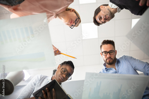 Two Men At Interview At Adoption Agency