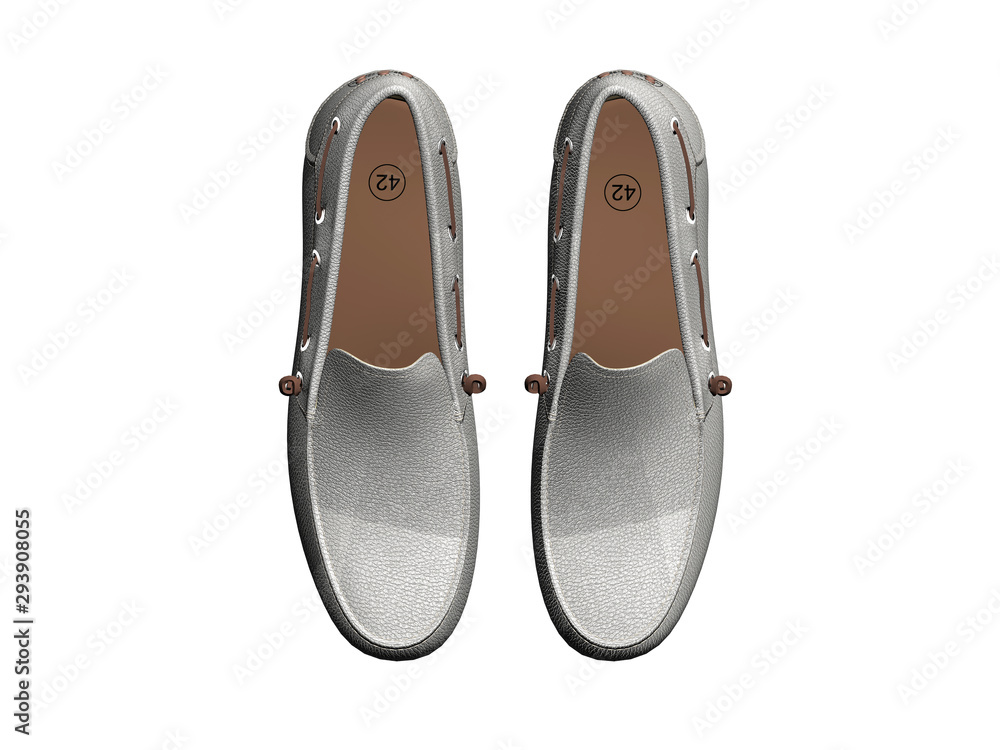 3d render casual man shoes 3d render casual man shoes