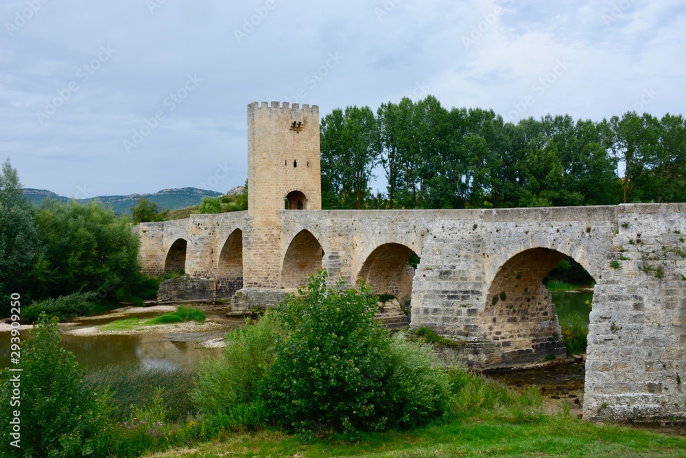 Medieval bridge in Spain