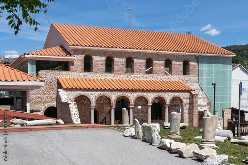 Episcopal complex with basilica in town of Sandanski, Bulgaria © Stoyan Haytov