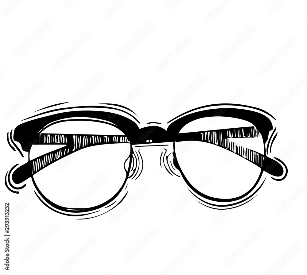 Retro Party set - Sunglasses, lips, mustaches Vector hand drawn illustration. Retro Party set - Sunglasses, lips, mustaches Vector hand drawn illustration.