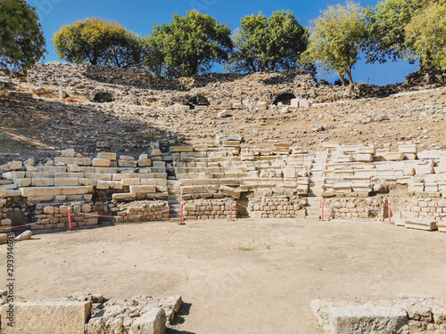 Wallpaper Mural ancient city theater in the teos ruins Torontodigital.ca
