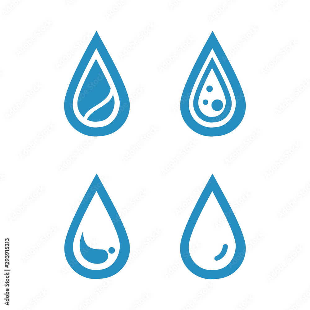 Water Blue,Water Drops line Icon Water Blue,Water Drops line Icon