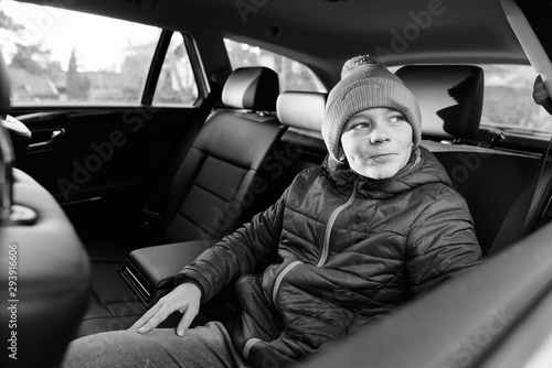 Young handsome boy ready for road trip © Ranta Images