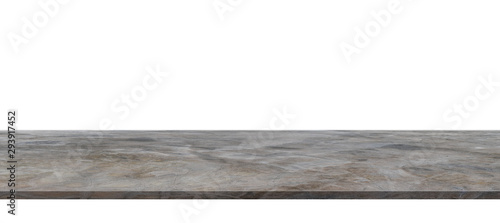 perspective cement floor or concrete shelf table for interior display products and web page.