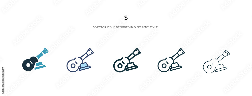 s icon in different style vector illustration. two colored and black s vector icons designed in filled, outline, line and stroke style can be used for web, mobile, ui s icon in different style vector illustration. two colored and black s vector icons designed in filled, outline, line and stroke style can be used for web, mobile, ui