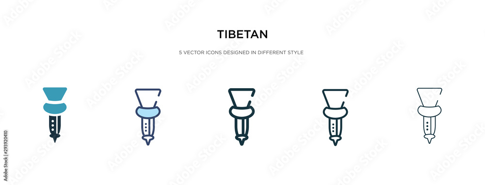 tibetan icon in different style vector illustration. two colored and black tibetan vector icons designed in filled, outline, line and stroke style can be used for web, mobile, ui tibetan icon in different style vector illustration. two colored and black tibetan vector icons designed in filled, outline, line and stroke style can be used for web, mobile, ui