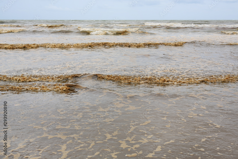 Storming sea with waves crashing. Black Sea. Storming sea with waves crashing. Black Sea.