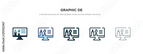 graphic de icon in different style vector illustration. two colored and black graphic de vector icons designed in filled, outline, line and stroke style can be used for web, mobile, ui