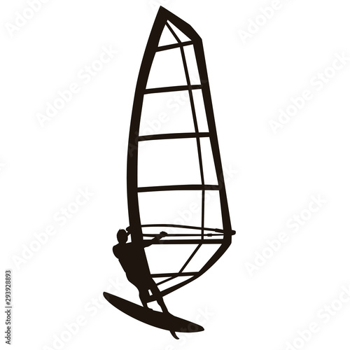 Windsurfing Silhouettes