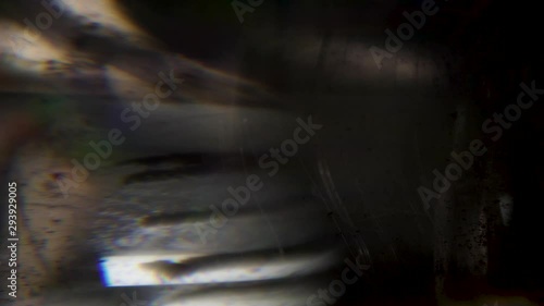 Grungy, dirty texture containing lines of powder