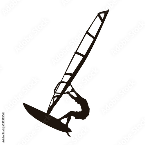 Windsurfing Silhouettes