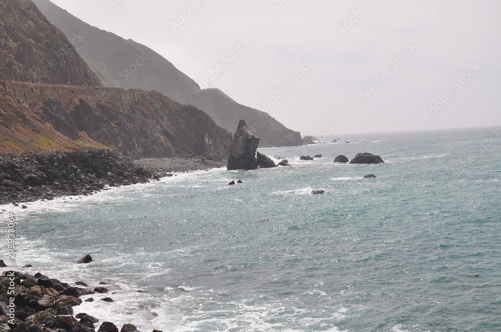 Central California Coast near big sur from pch Central California Coast near big sur from pch