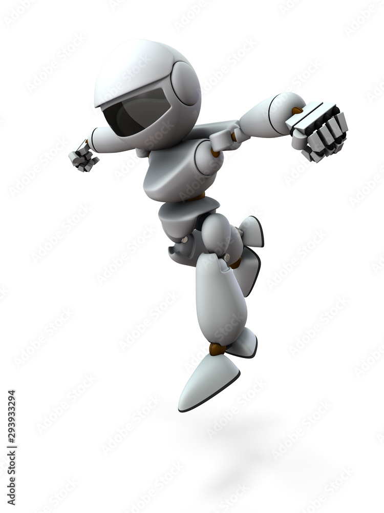 着地するaiロボット Stock イラスト Adobe Stock 着地するaiロボット Stock イラスト Adobe Stock