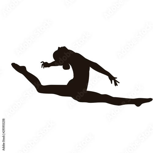 Gymnastic Silhouette