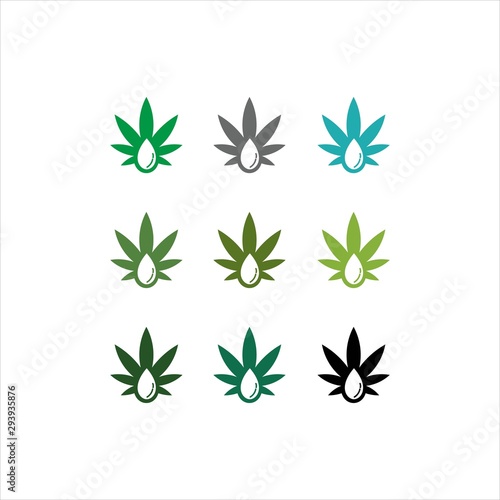 cannabis vector logo graphic modern