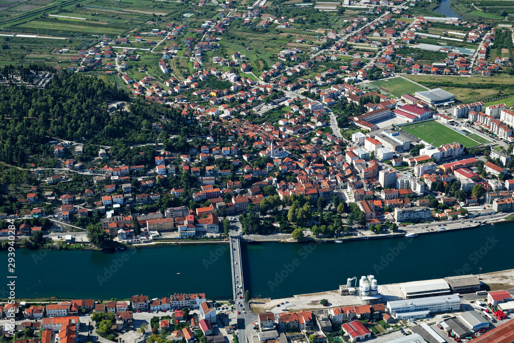 Metkovic town in Neretva delta, Croatia