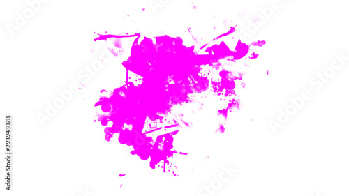 Abstract background with pink splashes