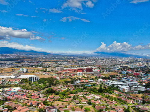 View of Escazu, Multiplaza, Plaza Roble, Distrito 4 and San Jose, Costa Rica photo
